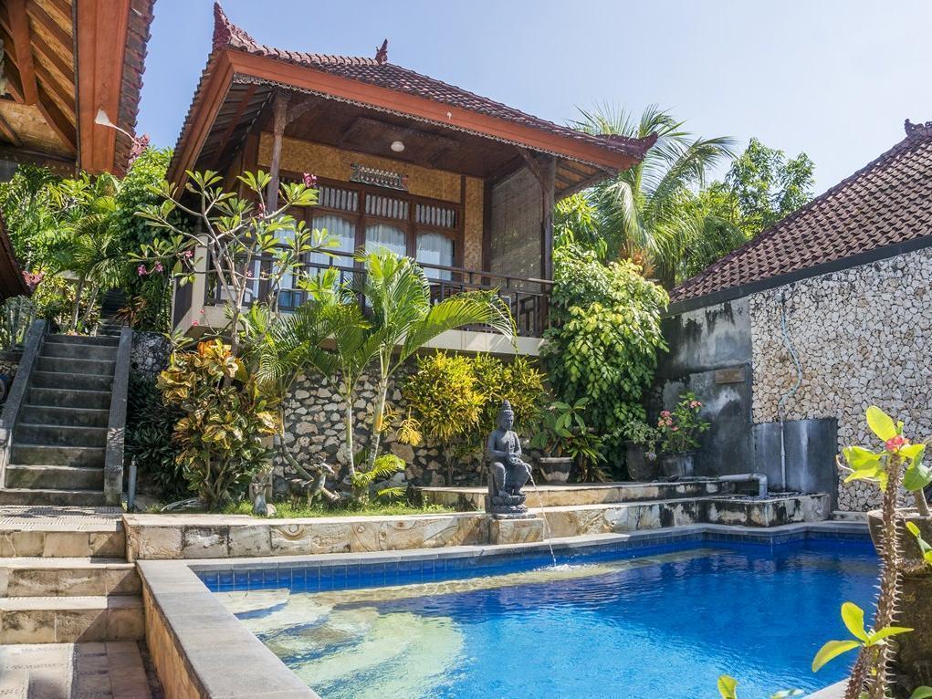 Oka 7 Bungalow Nusa Lembongan  Ngoại thất bức ảnh